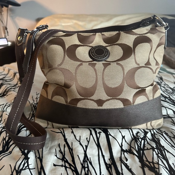 Coach Bags Coach Almost Vintage 206 File Bag Signature Canvas